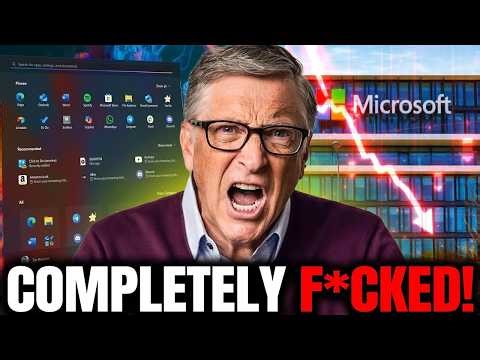Bill Gates FURIOUS As Windows 11 Backlash Pushes Users To ABANDON Microsoft