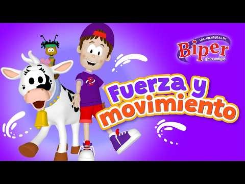 Fuerza y Movimiento 🌈 Canciones Infantiles 🥳 Biper y sus amigos 🎈