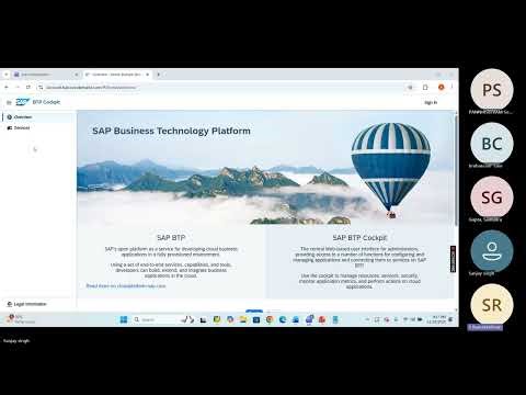 SAP FIORI - BTP (Dev.,) Demo | Bruhas Technologies Tutorial
