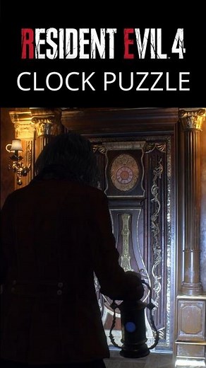 ashley clock puzzle standard - resident evil 4 remake