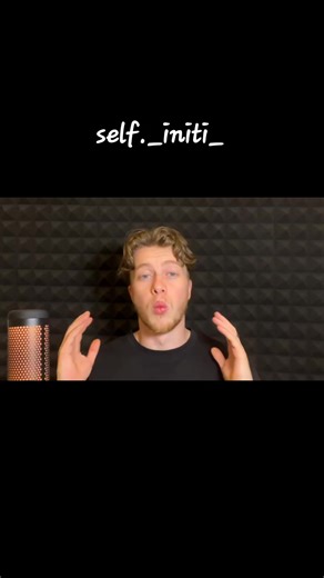 self.initi in python #codes #programming #python