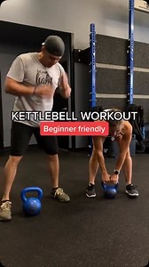 212K views · 7K reactions | Kettlebell Beginner Friendly Workout...