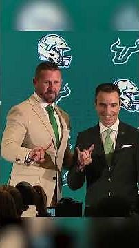 USF football: Brian Hartline officially introduced as new head coach