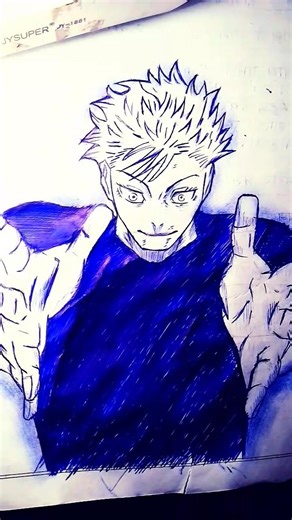 gojo drawing ✨ from JJK #gojo #viral #trending