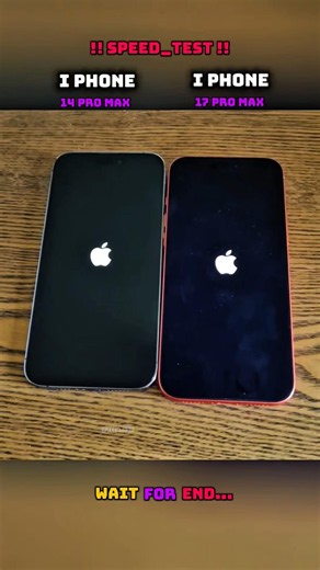 🚀 I PHONE 14 PRO MAX vs I PHONE 17 PRO MAX SPEED TEST !!! 🔥