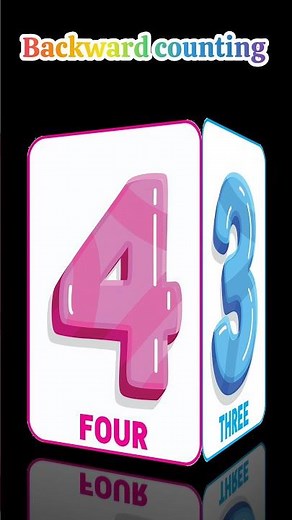 backward counting funsong for children|| learn reverse counting || countdown song