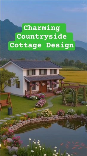 Charming Countryside Cottage Design | Tranquil Home Surrounded by Nature