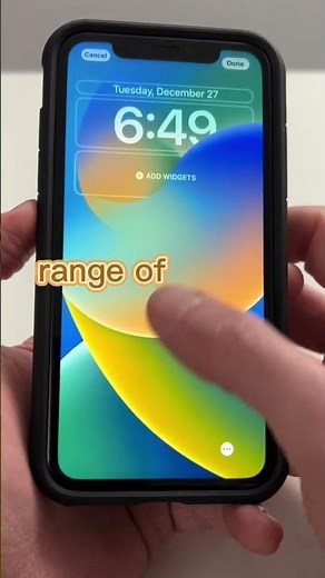 How To Enable iPhone Lock Screen Widgets QUICKLY 💯