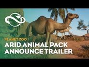 Planet Zoo- Arid Animal Pack - Announcement Trailer