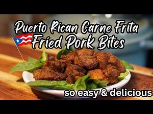 Puerto Rican Carne Frita | Crispy Puerto Rican Fried Pork