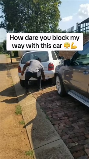 He lifted this car to move it out of the way 😳 (via @keomanbasil) | SportsCenter