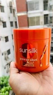 My experience about sunsilk powershot treatment-damaged repair 😢 #sunsilkpowershot #hairmaskreview
