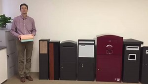 Smart Metal Outdoor Logistic Parcel Locker Post Application Mailbox and Parcel Drop Box