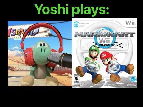 Yoshi plays: Mario Kart Wii: 99,999 CC!