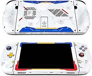 OneXPlayer 2 Pro Matte Skin, Gundam Edition, Full Wrapping Vinyl Skin for OneXPlayer 2 and OneXPlayer 2 Pro (Designed by POP SKIN)