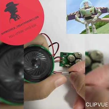 Toy Story 4 Movie Accurate Buzz Lightyear voice box Prototype