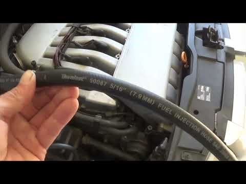 I Probably Coulda Used The Cheap Stuff. Fuel Injection Hose Replacement