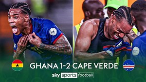 Ghana 1-2 Cape Verde | AFCON highlights
