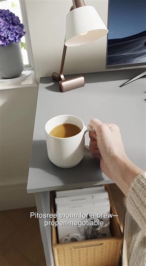 Small Computer Desk - Home Off#uktiktok #homedecor