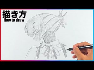 How to Draw Reze (the Bomb Devil) from Chainsawman! #chainsawman