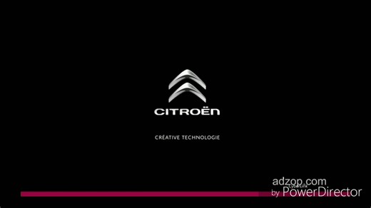 雪铁龙广告片尾:citroen creative technologie洗脑循环一分钟