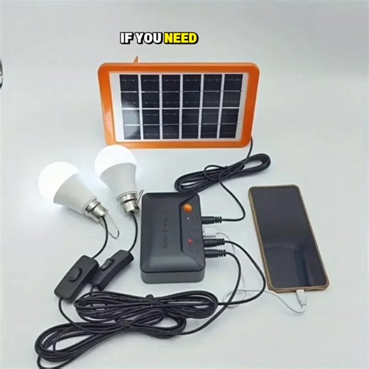 Stop suffering in darkness. This powerful 2-bulb Solar Lighting Kit lights your room, shop, corridor, or farm shed instantly. Charges your phone Long-lasting battery Safe for children No NEPA needed Today’s Price: ₦20,000 ONLY! Festive promo — after this, price goes up. Click on shop now button to buy. Higher capacity available on Dvstore.ng. | DvStore.ng