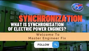 Synchronization of Marine Diesel Generators Onboard. Captured by Emmanuel Utan | Master Engineer Fix