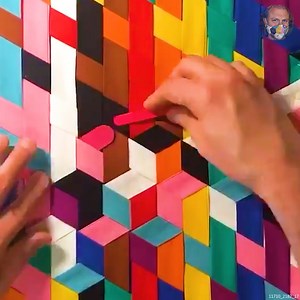 1.2M views · 10K reactions | Weaving MAGICAL 3D Patterns | Mx Domestic | Facebook