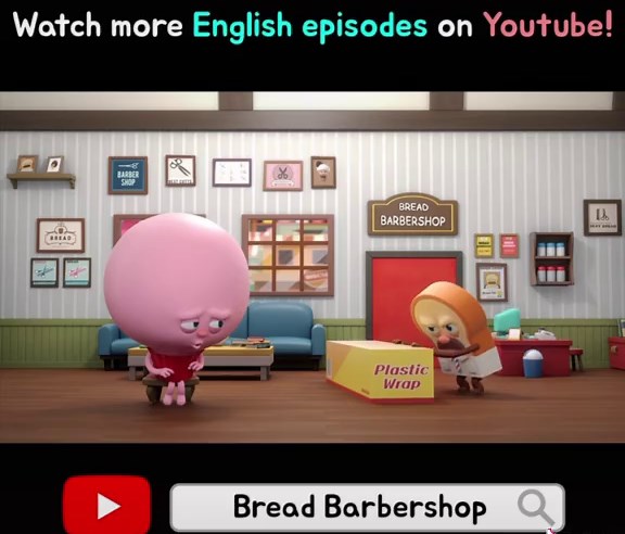 Bread Barbershop | Animation, Character, Cartoon | Macaron Anime