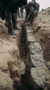 What Is This Giant Rectangular Foundation Under the Desert? A Desert Survey Finds a Rectangular Foundation Bigger Than the Dig Site #AncientDiscoveries #desert #rectangle #dig #desert | Life's Biggest Questions