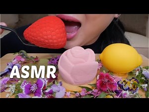 Mousse Cakes *Thailand Edition ASMR Relaxing Eating Sounds | N.E Let's Eat