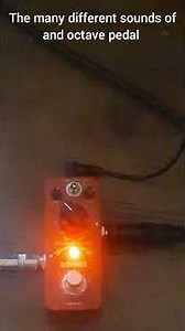 DONNER OCTAVE PEDAL PITCH SHIFTER, 7 SHIFTER TYPE 3 MODES!!