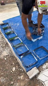 Cheap and easy stepping-stone path to make at home 😱 | SOSintheconstruction