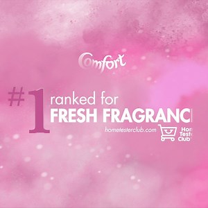 While you care for your family, let Comfort care for your washing. With a concentrated formula enriched with microcapsules, Comfort Elegance refreshes your clothes and linen for longer. That’s why @hometesterclub ranked it #1 in fresh fragrance. #Comfort #LongLastingFragrance Buy Now: https://bit.ly/2CiY82e | Comfort Zone South Africa