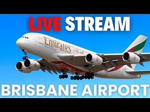 🔴 LIVE BRISBANE AIRPORT Plane Spotting ✈️ Busy Airport Action 🔴