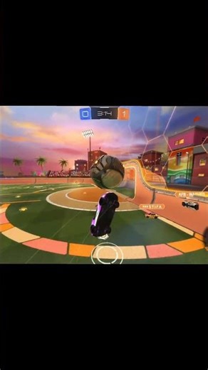 A nice pop reset #rocketleague