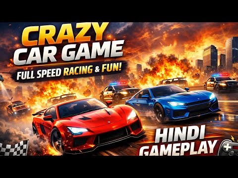 Car Game Gameplay 🚗💨 | Full Speed Racing | Hindi
