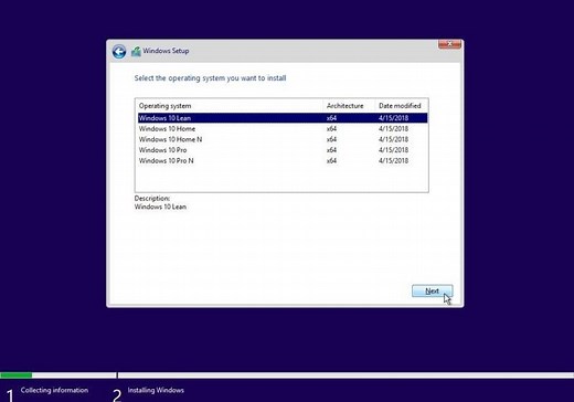 Windows 10 Lean es una versión (algo) más ligera de Windows 10, por primera vez no incluye Internet Explorer