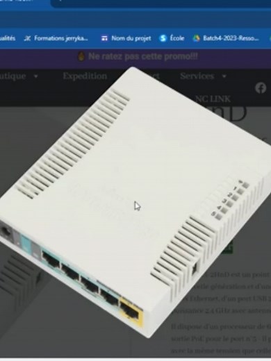 Configurer le routeur Mikrotik RB951 étape par étape