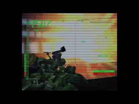 Armored Core: Master of Arena (PS1) (4K CRT View) - [Arena] #13 Bug Collector / AC Swallow Tail