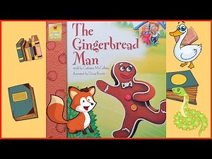 The Gingerbread Man Story Read Aloud For Kids Video | Read Aloud Story Book For Kids