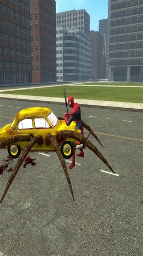 You what I am very angry Spiderman #shorts #gmod