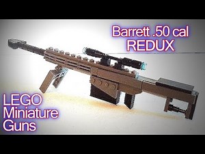 LEGO Miniature Guns REDUX: Barrett 50 cal