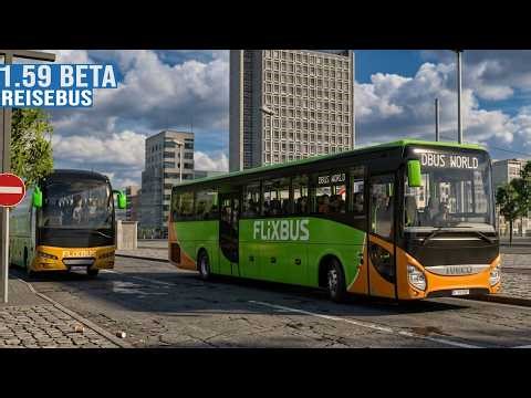 ETS2 1.59 Beta - Traveling through the Benelux by coach [3190] EURO TRUCK SIMULATOR 2