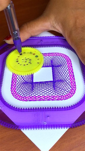 The Most Mesmerizing Spirograph Visual Art Flow That Leaves You Speechless 🌀✨ #shorts #art