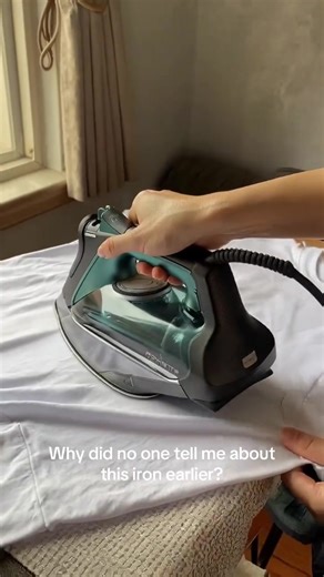 A steamer that quietly outperforms expectations. The Rowenta Master X-Cel Steam Iron at @target delivers powerful steam, precise control, and a finish that looks professionally pressed - without the guesswork. 💨