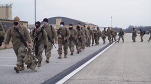 With the 59th inauguration just around the corner, in a historic airlift effort, the Air National Guard has been bringing in National Guard troops to help support federal and district authorities. | Air National Guard