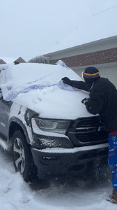 202K views · 226 reactions | He's a snow removal genius! Once you do it, you will never scrape again! #winter #snow This video was created by Rebecca JS, Wonder and Raw, and Network Media LLC | Crafts Hacks and Laughs | Facebook