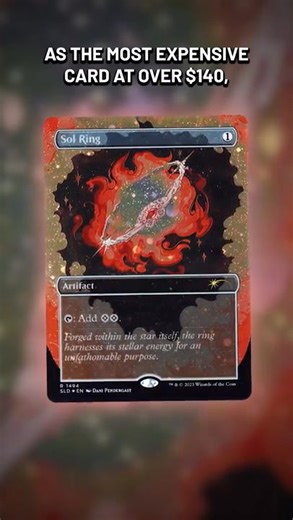 There's tons of Secret Lair Sol Ring versions out there, but this one is by far the most valuable! #mtg #mtgfinance #mtgsecretlair | TCGplayer