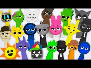🌈Paper DIY🌈 INCREDIBOX SPRUNKI Blind Box Unboxing| How to make Sprunki Blind Bag